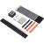 Amazon Basics Sketch and Drawing Art Pencil Kit  17 Piece Set  Charcoal  Black  White