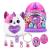Rainbocorns Eggzania Surprise Mania Trixie the Kitten - Collectible Plush - Over 20 Surprises Inside 28 cm Cuddle Plush Stuffed Animal Rings Bracelets Stickers Wearable Accessories (Kitten) Kitten (Trixie)