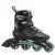 Rollerblade Zetrablade Women's Adult Fitness Inline Skate, Black and Light Blue, Performance Inline Skates 8