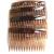 7 Centimeter Side Combs Hair Combs Pack of 4 Tortoiseshell