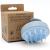 Fabcare scalp massage brush |Head massage & hair growth for all hair types |Wheat straw & silicone |Scalp peeling for wet & dry hair |Blood circulation treatment of dry scalp blue