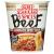 Nissin Cup Noodles-5 Spices Beef Single Pack Soup Style Instant pasta of Japanese with beef taste & spices quickly prepared in the cup Asian food (1 x 64 g)