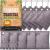 Vergali Nature Fresh Bamboo Charcoal Air Purifying Bags 10 x 100g Pack. Activated Natural Home Odor AbsorberDeodorizer and Moisture Eliminator for Closet Shoe Car large Room. Pet Safe