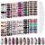 168 Pieces Skull Full Wrap Nail Stickers Gothic Art Full Wraps Nail Polish Stickers 3D Self Adhesive Nail Decal Strips with Nail File Girls Nail Decoration (Skeleton Style)