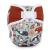 Bambooolik | Duo |Overposit pattern |Velcro fastener | Heavenly animals + brown | reusable | Made in EU | Washable | cloth diapers | environmentally friendly | Baby | night diapers | breathable | gentle