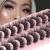 False Eyelashes Dramatic Faux Mink Lashes Wispy Fluffy 19MM Curly FANXITON 3D Fake Eyelashes 10 Pairs Pack 19MM-Dramatic