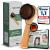 Fabigreen - Face Brush Made in Germany - Peeling dry brush face including e -book with face yoga & application tips - Ionic Face Dry Brush - monastery brush - FSC Buchenholz & Plastic -free