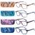 EYEGUARD Reading Glasses 4 Pack Quality Fashion Colorful Readers for Women Multicoloured 2.5 x