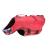 Kurgo Surf 'n Turf Dog Life Jacket Flotation Vest for Dogs Reflective Adjustable Large-Red Red Large
