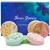 Cleverfy Shower Steamers Aromatherapy - Variety Pack of 6 Shower Bombs. Blue Set: Watermelon Grapefruit Menthol & Eucalyptus Peony & Pear Cocoa & Orange Lemongrass & Coconut