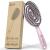 Fabcare organic hairbrush wild boar bristles round incl. Ebook - Detangler brush with double spiral spring - hairbrush without ziepen - professional degeneration for every hair type - hairbrush women (pink)
