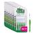 Gum Trav-Ler interdental brushes |For thorough cleaning of all interdental spacesBendable neck |Tooth cleaning and plaque removal |6 x 6 pieces (ISO size 3 1.1mm) ISO size 3 1.1mm 36 units 