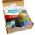 Woolbuddy Felting Wool Needle Felting Wool Eco Wool Kit Felting Wool Pack Clean Carded Colored Roving Wool for Needle Felting Kit Beginner Wet Felting Felting Supplies with Guide Card