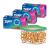Ziploc Snack Bags for On the Go Freshness, Grip 'n Seal Technology for Easier Grip, Open, and Close, 90 Count, Pack of 3 (270 Total Bags) 90 Count (Pack of 3)