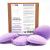 Organic Konjac Facial Sponge with Lavender | Set of 4 teardrop shaped sponges | Naturally cleansing vegetable sponge