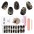 EBANKU 20 PCS Gel Nail Strips Gel Nail Strips Full Wraps Adhesive Gel Nail Stickers with Nail File and Stick(UV/LED Lamp Required)-24 # 24