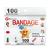 Bioswiss Assorted Food Animal and Character Shaped Bandages First Aid Latex Free Adhesive Bandage for Kids and Adults, 100 Pack Assorted 100 Piece Assortment