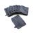 YSN Home Collection - Fluffy microfiber wash gloves washcloths 16x21cm - 8 pieces - grey