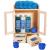 BRUBAKER Cosmetics Bath and Care Set Blueberry in Wooden Cabinet Blueberry