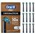 Oral-B Pro Crossaction Auded brushes for electrical toothbrush 12 pieces tooth cleaning X-bristen original oral-B toothbrush attachment mailbox-capable packaging made in Germany black 12 pieces (1 Pack) Crossaction