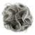 CAISHA by PRETTYSHOP Large Hairpiece Scrunchy Instant Updo Curly Messy Bun Gray Mix G19E gray mix #18Twhite G19E