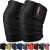 DMoose Knee Wraps for Weightlifting - 78" Length Heavy Duty Knee Straps Pair - Avoid Knee Injury - Provides Joint Stability I Cross Training & WODs I Compression & Elastic Support Black (Pair)