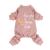 Fitwarm Lightweight Velvet Dog Pajamas Thermal Pjs I Love You to The Moon and Back Paw-Some Sleeper Puppy Clothes Stretchy Doggie Onesie Pet Shirt Cat Jammies Pink X-Small XS Pink