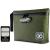 HELMET HEAD Smell Proof Bag with Combo Lock + Grinder Card | Durable Water Repellent Travel Smell Proof Pouch Stash Bag for Your Odor Proof Bags, Herbs & Accessories (Herb Green)