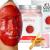 Br un-peel off jelly mask premium quality modeling red gold lactic ac Jar mask powder for face mask ideal for beautician spa skin care hydro face mask