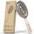 Fabcare organic hairbrush wild boar bristles round incl. EBook - detanger brush with double spiral spring - hairbrush without ziepen - professional degeneration for every hair type - hairbrush women (nature)