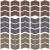 45 Pieces Antique Metal Buff Counter Tokens Magic The Gathering Token Creature Stats or Loyalty Counters for MTG CCG Card Gaming Accessories with Velvet Bag