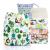 Kolo 6 Set washable diapers 6 cloth diaper inserts bamboo diaper bag for on the go unisex adjustable cloth diapers baby patterns