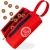 Dog is K nig feed bag dogs - dummy for dog training suitable for all breeds - treats including training book - dummy dog for dog training - feed dummy dogs with loop red