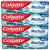 Colgate Max Fresh Toothpaste, Whitening Toothpaste with Mini Breath Strips, Clean Mint Toothpaste for Bad Breath, Helps Fight Cavities, Whitens Teeth, and Freshens Breath, 4 Pack, 6.3 Oz Tubes Max Fresh 6.3 Ounce (Pack of 4)