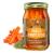 Green Jay Gourmet Spicy Pickled Carrot Sticks in a Jar - Fresh Hand Jarred Vegetables for Cooking & Pantry  Home Grown Pre-Prepared Pickled Carrot Sticks  Simple Natural Ingredients - 16 Ounce Jar Carrot Sticks 1 Pound (