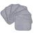 Polyte - Premium die -up cloth made of microfiber - hypoallergenic & free of chemicals - 6 pieces (20x20 cm gray) 1 piece (6 -pack) gray
