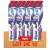 Signal toothbrush Dure 12 pieces Integral 8 Soin Complet for perfect oral hygiene recyclable (12 pieces) Integral 8 intensive care 12 pieces (1 Pack)