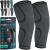 MODVEL Knee Braces for Knee Pain Women & Men - 2 Pack Knee Brace for Knee Pain Set, Knee Brace Compression Sleeve, Knee Braces for Knee Pain Meniscus Tear, ACL & Arthritis Pain Relief - Knee Sleeves Medium A Black