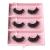 Arimika 3 Packs Fluffy Long Thick Dramatic Look Handmade Reusable 3D Mink False Eyelashes D008 3 Packs-D008