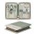MR.GREEN Manicure Set 8 in 1 Professional Pedicure kit Stainless Steel Manicure Kit Portable Travel Grooming Kit Nail Care Tools Nail Clippers Pedicure Tools Green 8 Pcs