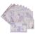 Stamperia International KFT Pack 10 sheets double face - Lilac Multicoloured 30.5 x 30.5 (12 x 12)