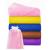 African Exfoliating Net  5 Pieces African Net Sponge  Nylon African Bathing Sponge Net  Shower Body Scrubber Back Scrubber with a Storage Bag