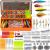 PLUSINNO Fishing Lures for 12 Rigs, Fishing Tackle Box with Tackle Included Crankbaits, Spoon, Hooks, Weights and More Fishing Accessories, 353 Pcs Fishing Lure Baits Gear Kit for Freshwater Bass