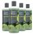 DOVE MEN + CARE Body Wash for a refreshing shower experience Lime + Avocado Oil Body Wash for Men 18 oz 4 Count
