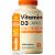 Vitamin D 4000iu - 400 Premium Vitamin D3 Easy-Swallow Micro Tablets - One a Day High Strength Cholecalciferol VIT D3 - Vegetarian Supplement - Made in The UK by Incite Nutrition Vitamin D3 4000iu