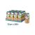 Frutonyanya 250 g of puree from apples and raspberries with cream (12 pcs)