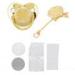 Stylish DIY Baby Pacifier Clip Set & Swaddle Blankets for Newborns | Gold M | International Shipping - Buy Online on GoSupps.com