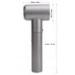 Cordless Hair Dryer USB Rechargeable Professional Hair Dryer Blow Dryer Portable Blow Dryer for Women Men Hot and Cold Air Mode LED Battery Display for Dormitory Travel - Buy Online on GoSupps.com