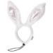 Midlee Small White Bunny Ears for Dogs with Tail - Adorable Costume Accessory - Buy Online on GoSupps.com
