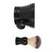 Professional Shell-Shaving Brush - Soft Synthetic Bristles for Safe & Smooth Shaving | Premium Black Shaving Tool - Ships Internationally - Buy Online on GoSupps.com
